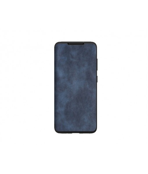 Husa Samsung Galaxy S20, Premium Flip Book Leather Piele Ecologica, Albastru